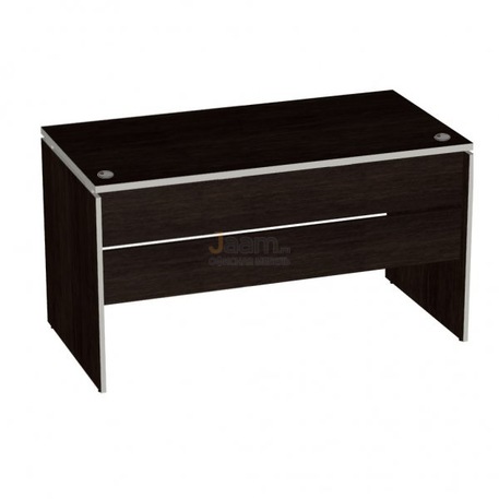 Мебель для персонала Стол прямой с двумя отверстиями под кабель канал V - 1.0 С