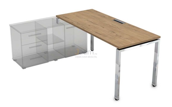 Кабинет руководителя Стол рабочий левый НСТЛ-П.989