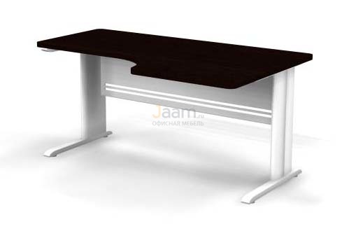 Мебель для персонала Стол эргономичный L-обр. каркасе правый B162М