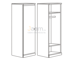 Мебель для гостиниц Гардероб левый R5702