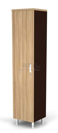 Мебель для персонала Гардероб с крючками, глухая L-дверь BR84.0506