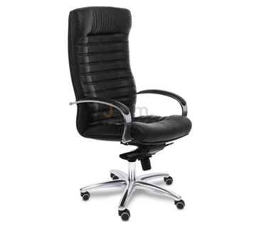 Кресло для руководителя ORION CHROME A кожа+кож.зам.