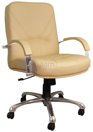 Кресло Менеджер короткий хром