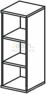 Мебель для персонала Стеллаж Ш 43-04