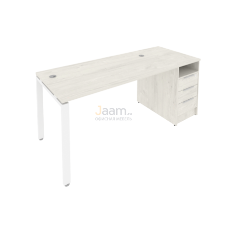 Мебель для персонала Рабочая станция с опорной тумбой Б.РС-СТП -1.3