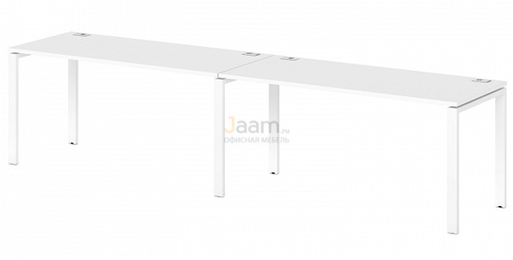 Мебель для персонала Линейный кластер на 2 рабочих места  S-133