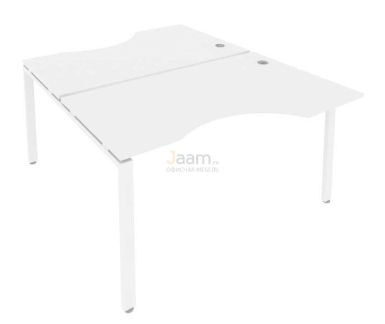 Мебель для персонала Рабочая станция криволинейная Б.РАС-СА-2.2