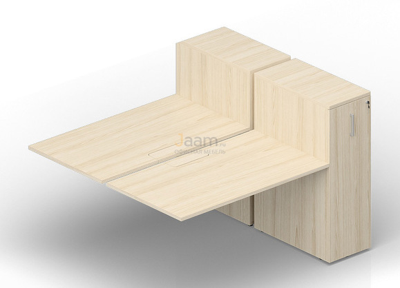 Мебель для персонала Приставной элемент (меламиновые аутлеты) 2TPM168T112