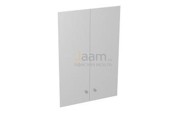 Мебель для персонала Двери стеклянные средние S-022