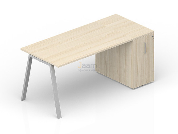 Мебель для персонала Стол с приставным шкафом Tower  ARTPS168T072