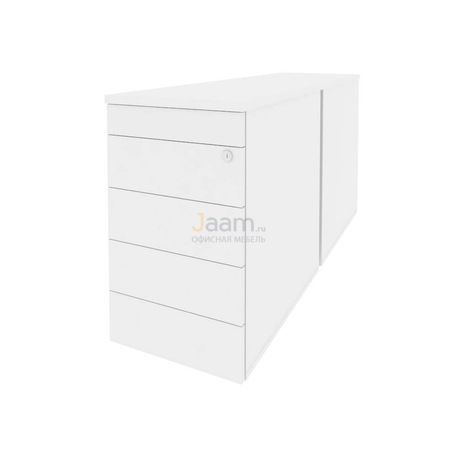 Мебель для персонала Офисная тумба приставная/опорная O.TPO-2.7 TIP