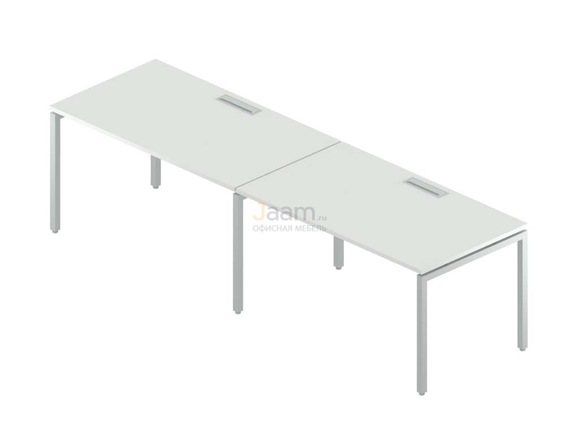 Мебель для персонала Двойная группа столов с люком RM-4.1(x2)+F-28