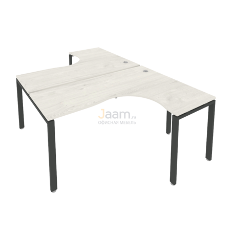 Мебель для персонала Рабочая станция криволинейная Б.РАС-СА-2.4
