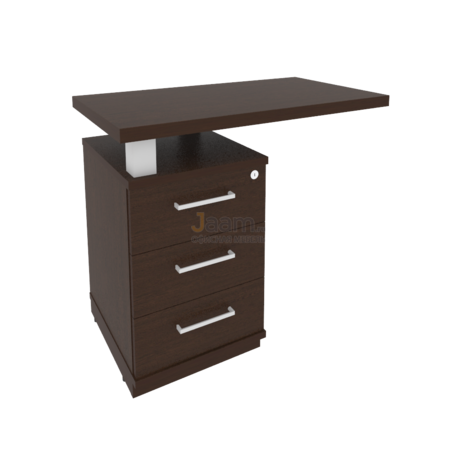 Кабинет руководителя Офисная тумба приставная с топом левая KTP-1 Л