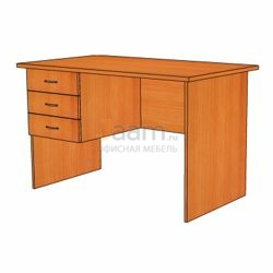 Мебель для персонала Стол письменный с 3 ящ. СФ215