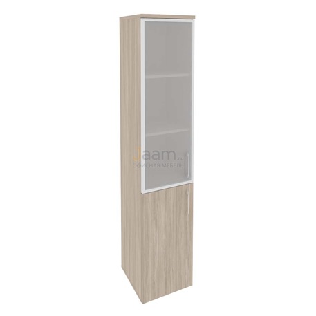 Мебель для персонала Офисный шкаф высокий узкий левый O.SU-1.2R(L)