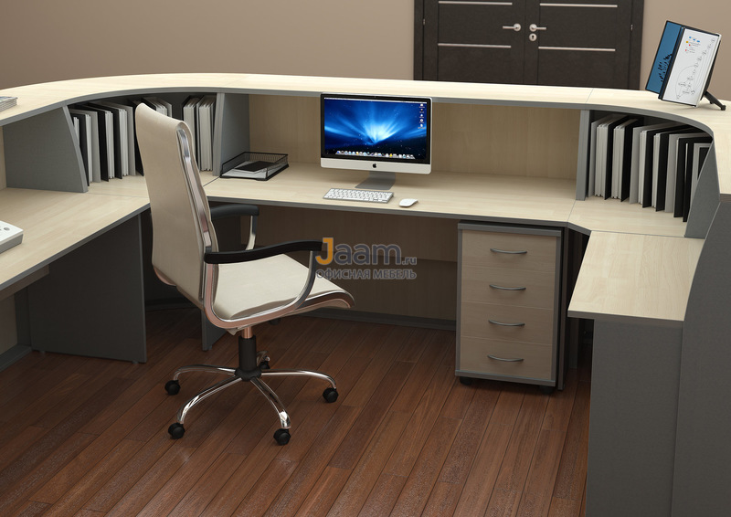 Стойка ресепшн Riva color ресепшн