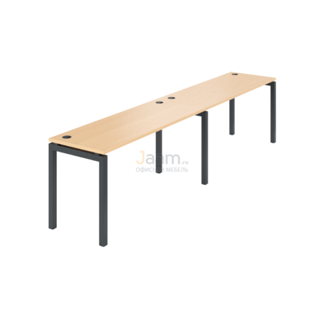 Мебель для персонала Бенч линейный на 2 рабочих места АМБЛ-004.60-2
