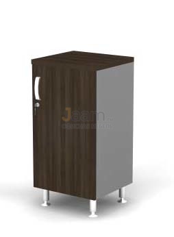 Мебель для персонала Шкаф узкий низкий правый BR81.0203