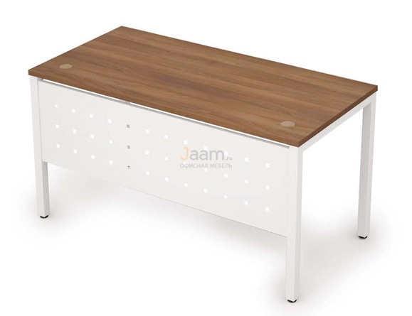 Мебель для персонала Стол рабочий с экраном из металла 6МК.004