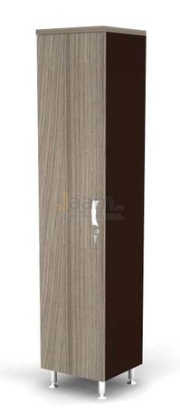 Мебель для персонала Шкаф закрытый 5-ур. левый BR81.0506