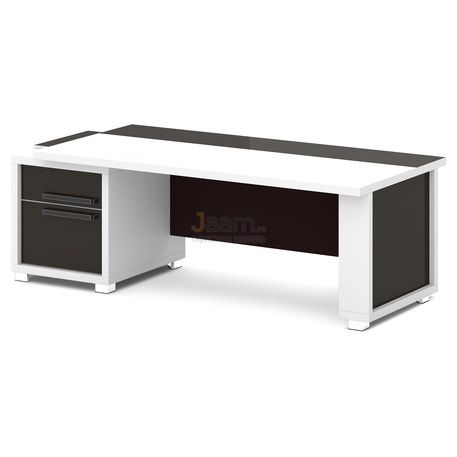 Кабинет руководителя Стол руководителя с одной тумбой L-115пр/л